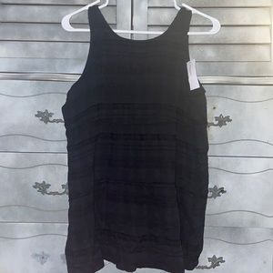 Dressy Black Summer Tank